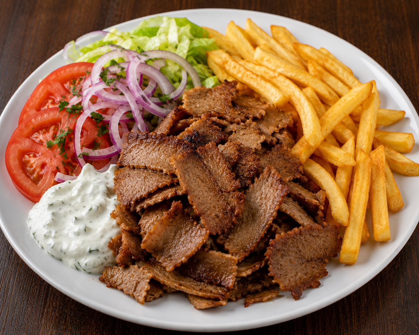 Gyros tallrik