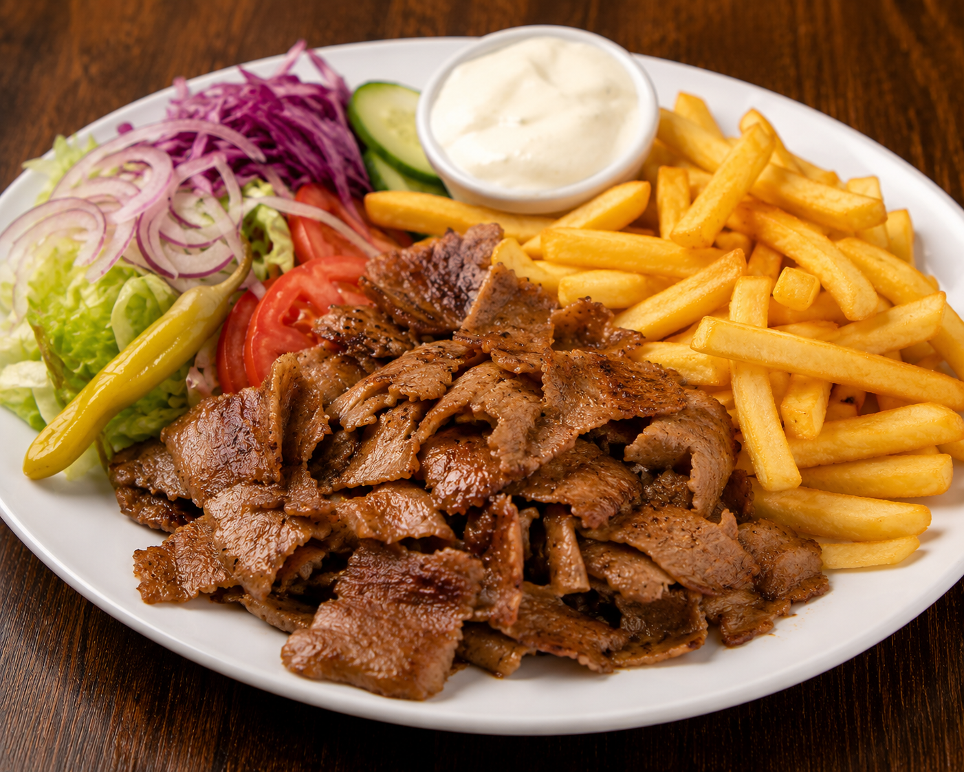 Kebabtallrik