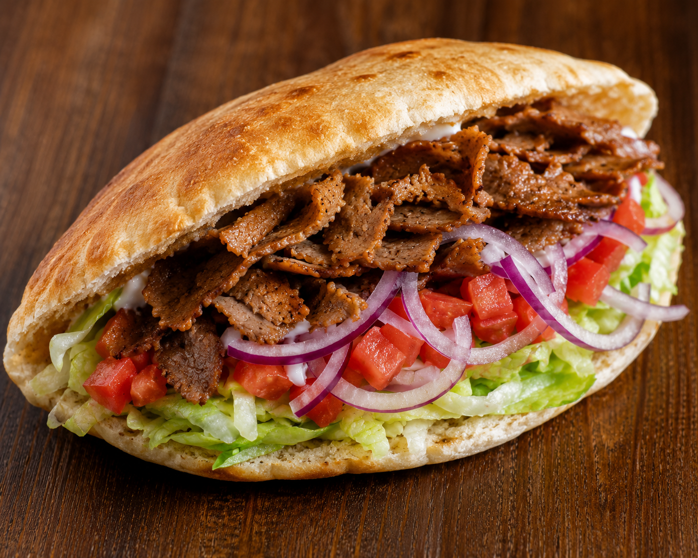 Kebab m. bröd