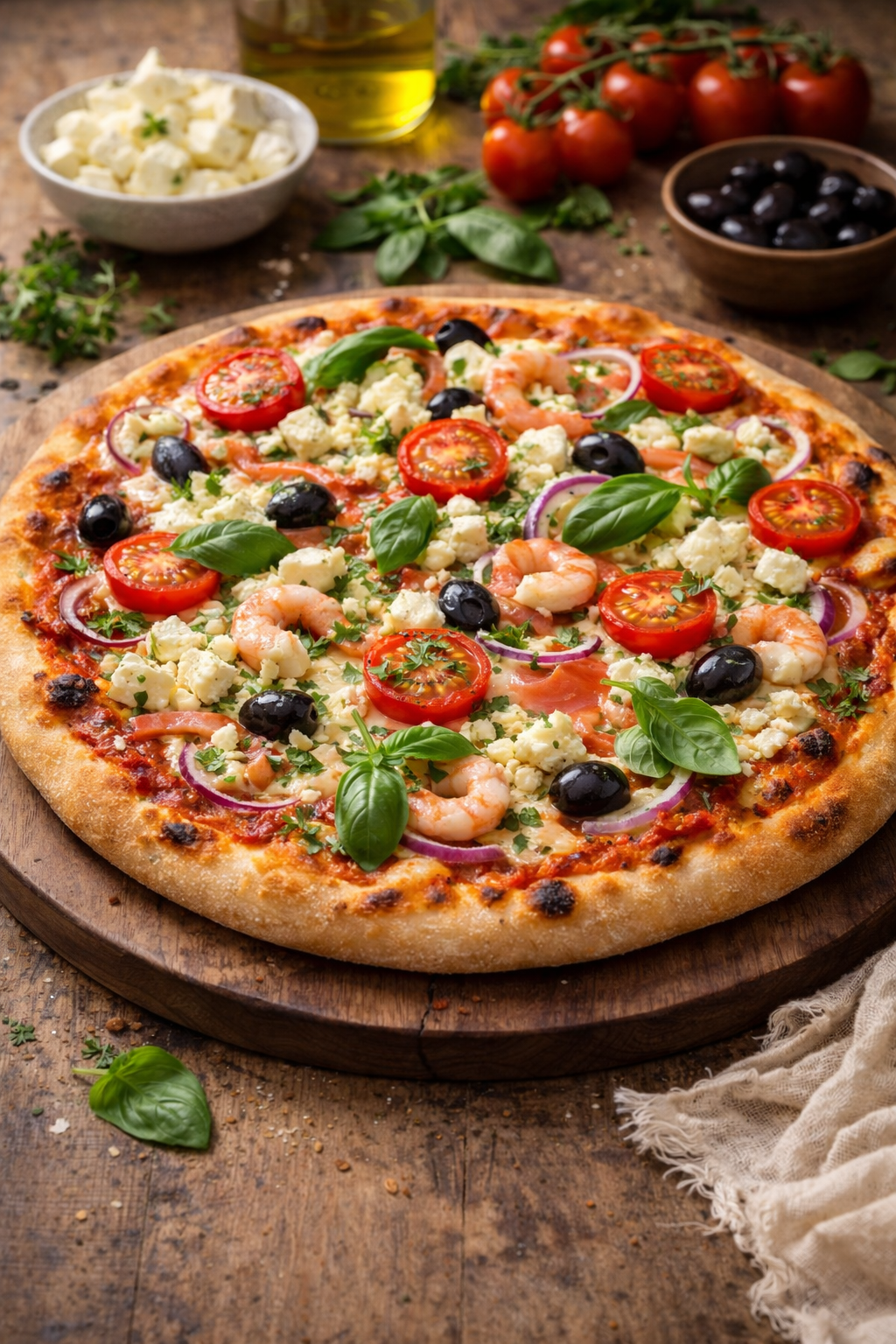 Fårostpizza